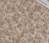 Silver jacq. floral lamé