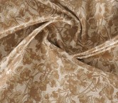 Gold jacq. floral lamé