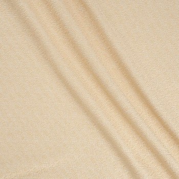 Jacquard rústico lamé beige