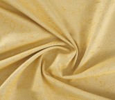 Mustard jacquard floral lamé