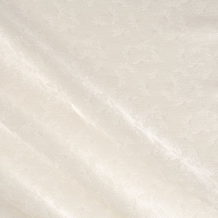 White jacquard flowers rafia