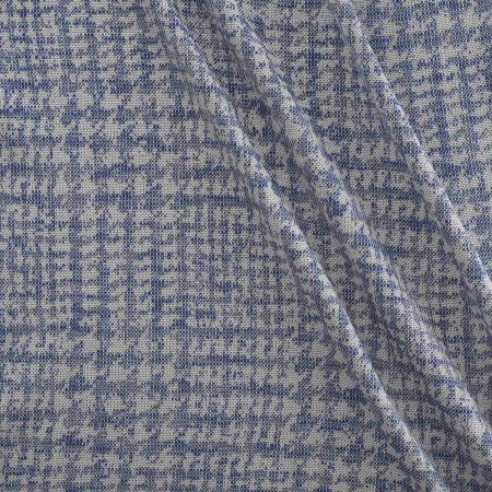 Dark blue tweed pied-de-poule