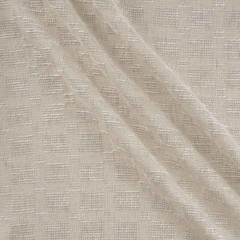 Tweed cuadro rústico crudo