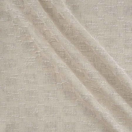 Ecru tweed rustic check