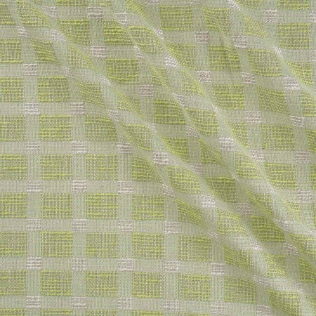 Green tweed rustic check