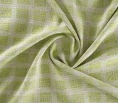 Green tweed rustic check