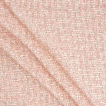 Tweed rústico coral