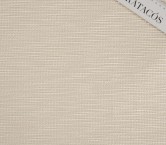 Ecru raw lamé tweed