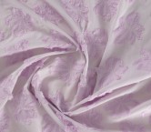 Jacq. floral fil coupé lila