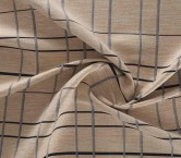 Beige rustic jacquard