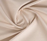 Beige jacq. geometric lamé