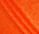 Blue jacquard embossed flower