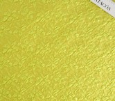 Green jacquard embossed flower