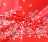 Pink cloth 0,98 flower jacquard