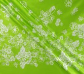 Brown cloth 0,98 flower jacquard