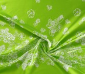Green cloth 0,98 flower jacquard