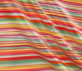 Turquoise green stripes mikado