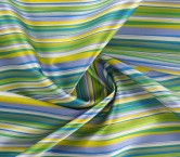 Turquoise green stripes mikado