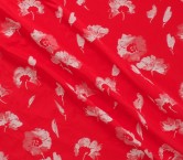 Pink tafetan flower