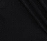 White jacquard cloqué