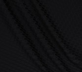 White jacquard cloqué