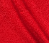 Pink jacquard flower cloqué