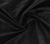 Black jacquard cloqué floral