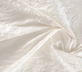 White jacquard relief flower