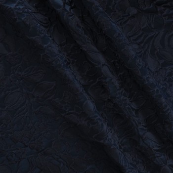 Marine jacquard relief flower