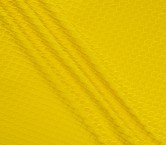 Green jacquard cloqué recycled