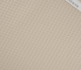 Beige jacquard cloqué recycled