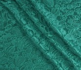 Beige jacq. cloqué flower