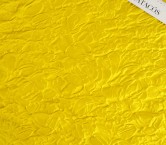 Yellow jacq. cloqué flower