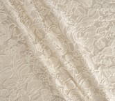 Beige jacq. cloqué flower