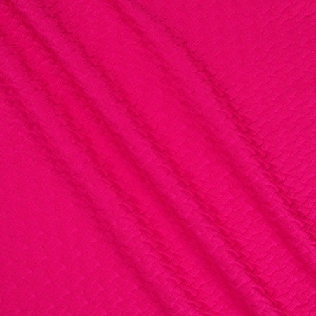 Fuxia jacq. cloqué recicled