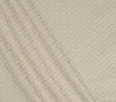 Beige jacq. cloqué recicled