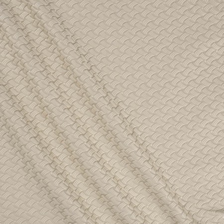 Beige jacq. cloqué recicled