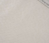 White jacq. cotton flower stripes