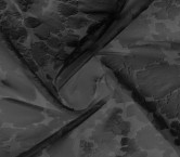 Black fil coupe floral