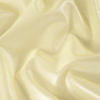 Yellow textured organza