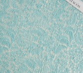 Blue relief floral jacquard