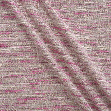 Fuxia multicolor tweed
