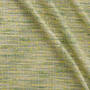 Tweed multicolor verde