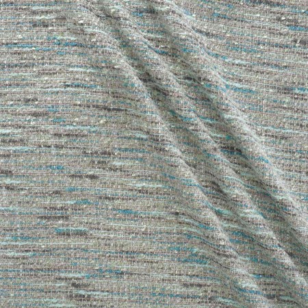 Blue multicolor tweed