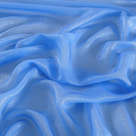 Light blue elegant shine mussola=2663