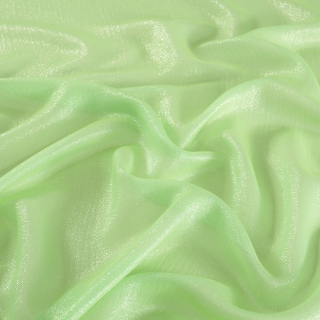 Apple green elegant shine mussola=2663