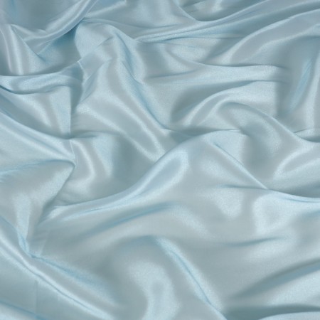 Light blue elegant shine mussola
