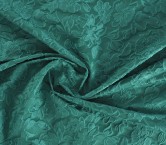 Green jacq. cloqué flower