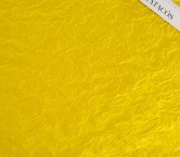 Yellow jacq. cloqué flower