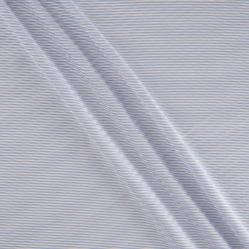 Blue jacquard stripe